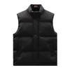 Autumn and Winter New Feather Rong Cotton Vest Men and Women the Same Cold and Warm Loose Wear Versatile Sleeveless Vest Vest Vest Tide