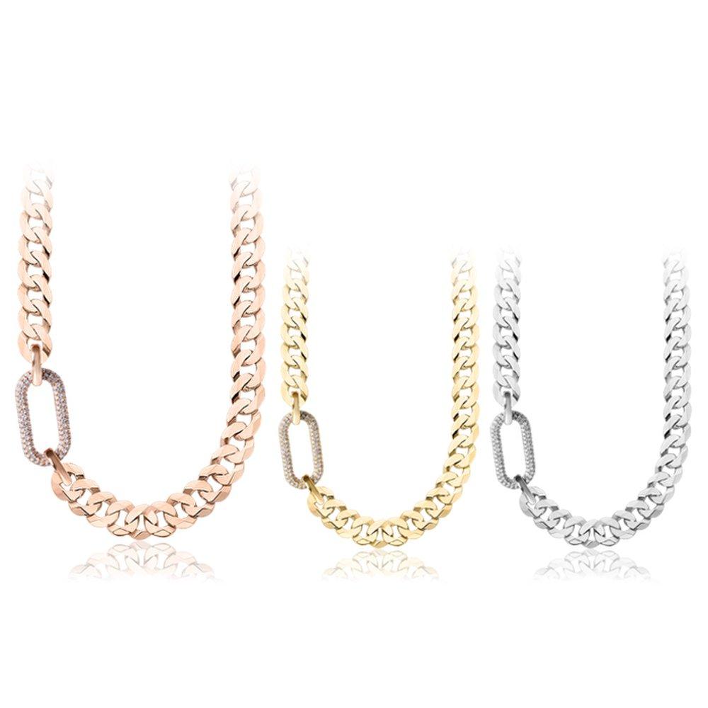 14K Craters One-Touch Necklace Na0638