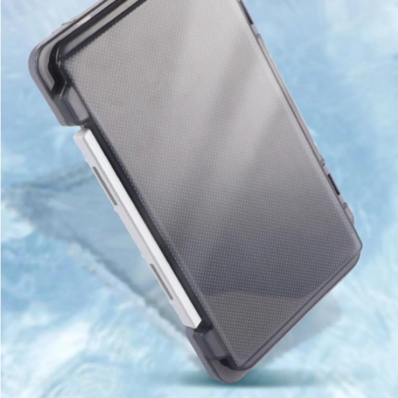 1pc Fishing Lure Box Tackle Storage Case Spinner Bait Fly Fishing Box With Sponge Compartments For Fishing Accessories