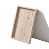 Nordic Beige Travertine Marble Tray: Light Luxury Entrance Hall Decoration & Jewelry Storage Ornament
