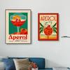 Poster e Stampa su Tela Pittura di Sprite del Succo Cartone Animato per Decorazione Club Bar Negozio Pittura Arte per la Casa Decorazione Murale Pittura
