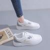 New Women's Shoes Casual Shoes Splicing Lace-up Little White Shoes Female Students Casual Breathable Sports Shoes