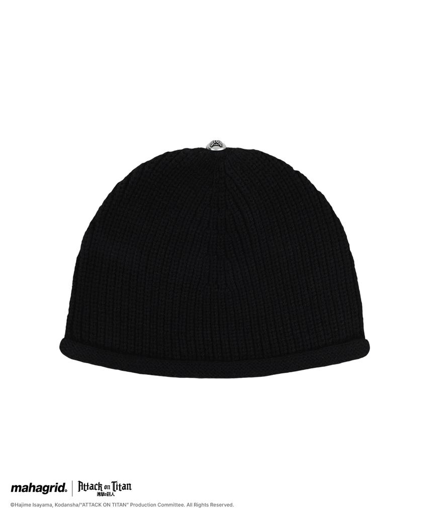 MAHAGRID [Attack On Titan] Scout Roll Beanie Black(Mg2Gmmab21T)