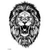 Wash Painting Style Tiger Lion Wolf Tattoo Stickers Animal Body Art Tattoo  Finger Hand Legs