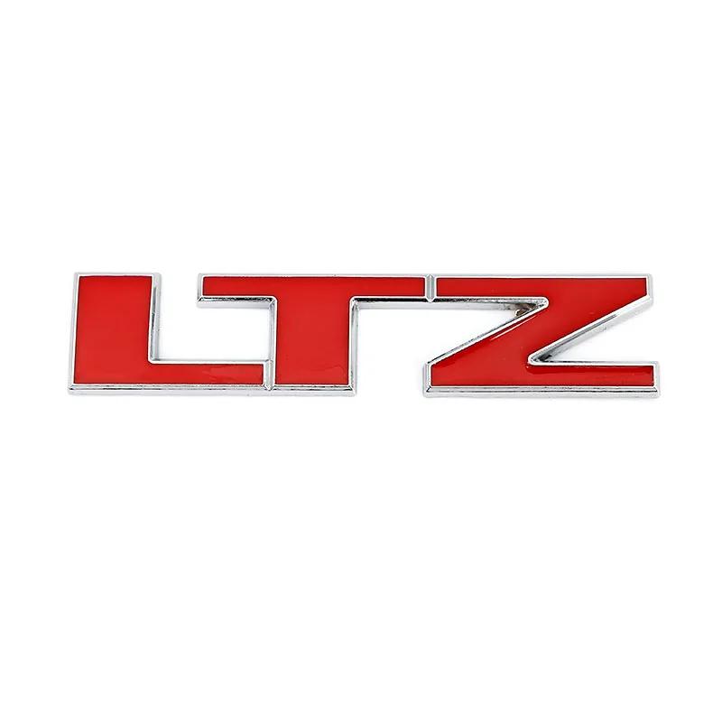 Metal Car Trunk Tail Badge Body Letter Sticker for Chevrolet LTZ Emblem Silverado Cruze Orlando Malibu Exterior Accessories