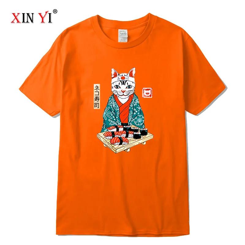 Mens High Quality 100 Cotton Funny Anime Tshirt Printing Summer T Shirt Casual Loose Male Crewneck for Men Tshirt Male Tee