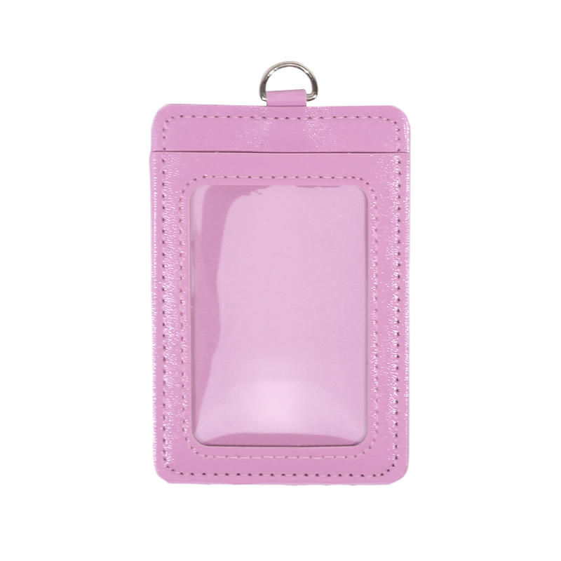 Simple Chest Card Holder Multi Slot PU ID Card Holder Practical and Durable Factory Work Card Student Card Holder