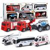 Children's Rescue Vehicle Toy Set