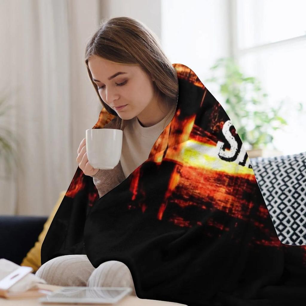 Silent Hill 3 Throw Blanket Thin Soft Blanket for Summer Night Sleeping
