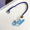 Color-Blocking Lanyard with Star Bell Pendant for Tupperware Bottle, Insulated Mug Handle, or Coffee Cup
