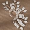 Trendy Chic Butterfly Elf Ear Cuff Fairy Elegant Pearl Flower Ear Cuffs Crystal Leaves Rhinestone Ear Clips Women