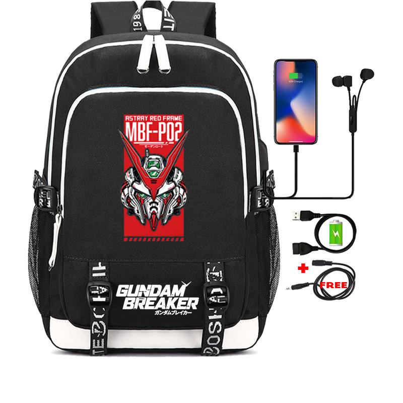 Imprimare Anime Casual Rucsac Umeri Pachet Genți pentru Fete Rucsac Laptop Mochila Rucsaci pentru studenți Rucsac