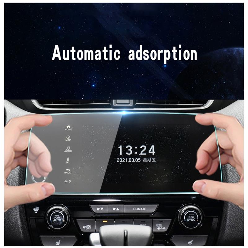 Car Navigation Trument Auto Rear Seat Display Film Touch Full Screen Protector Tempered Glass For BMW X5 MK4 G05 ~