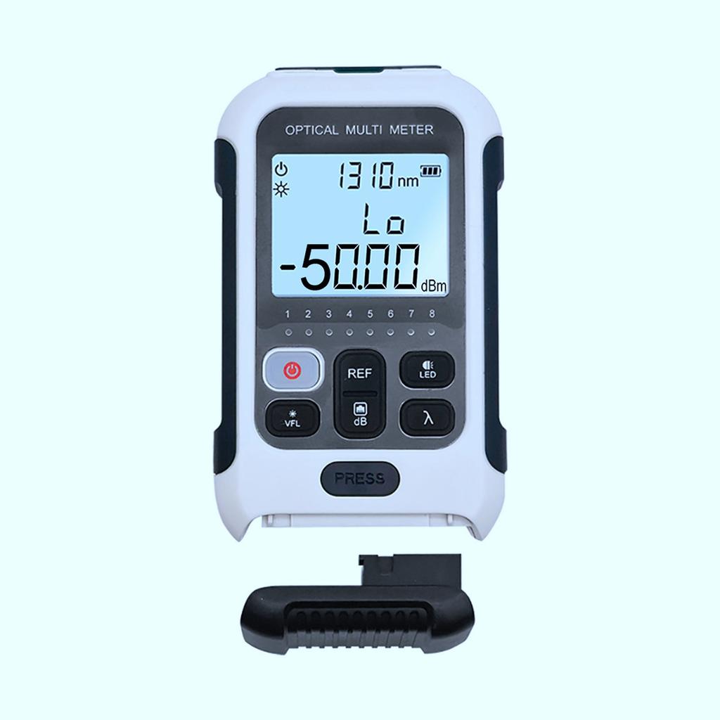 Multifunctional Optical Power Meter White Sensitive Fiber Tester for Communication Engineering