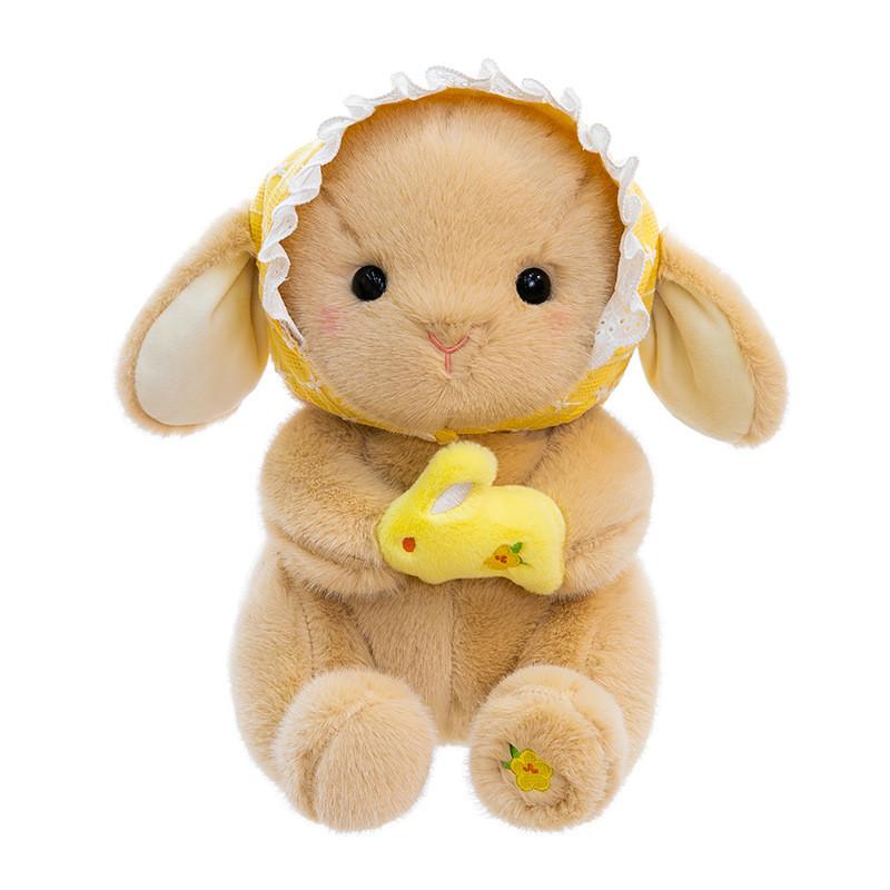 Baby Bunny Plush Toy With Pp Cotton Filling For Infant Sleep And Comfort
