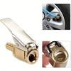 Copper Inflatable Tyre Inflator Valve, Car Quick Clip Tire Chuck Tail Plug, Durable Tire Accessory for Vehicle Maintenance