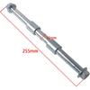 Sthus 15mm 255mm Rear Wheel Axle With Spacers For Chinese 110cc 125cc 140cc 150cc 160cc Motorcycle Moped Scooter Quad Dirt Pit Bike