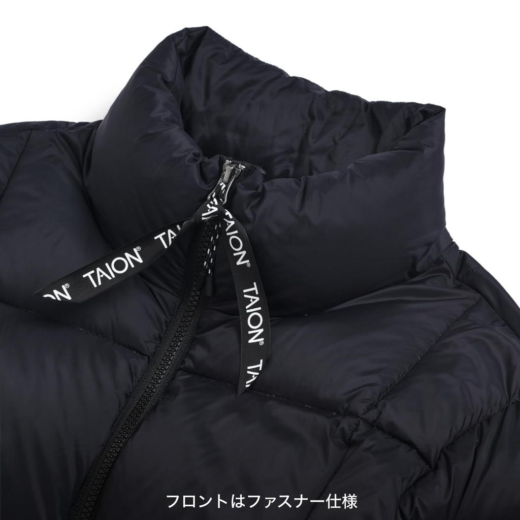 Taion Down Vest 002VZMT Dark Blue-Green