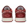 Zapatillas Air Jordan 1 Low SE GS Dune Red para niños, blancas, langosta y vela, FJ3465-160