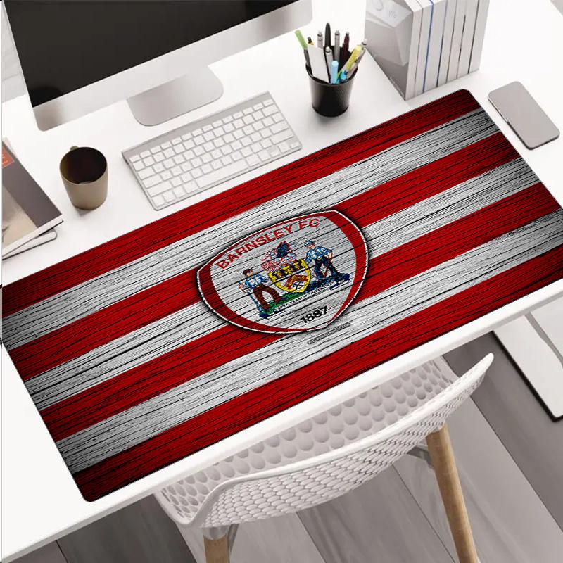 Barnsley Crest Design Mouse Pad, Rubber Base, Mouse Pad for Gamers and Office Use, Gaming Desk , Easy To Clean Mat Christmas fan gifts