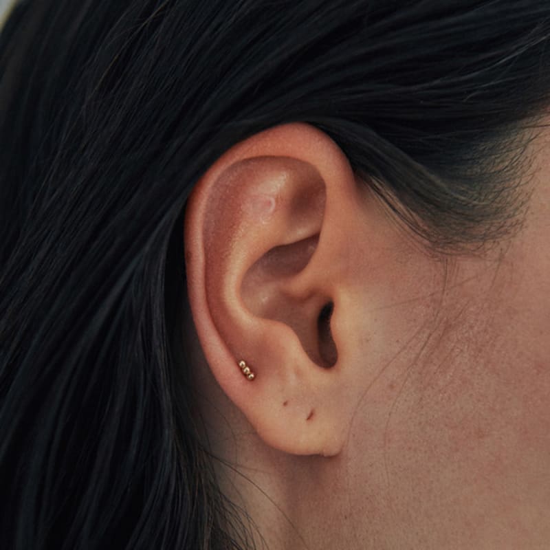 Green [10k Gold] Two.k.39 / Very Ball Piercing