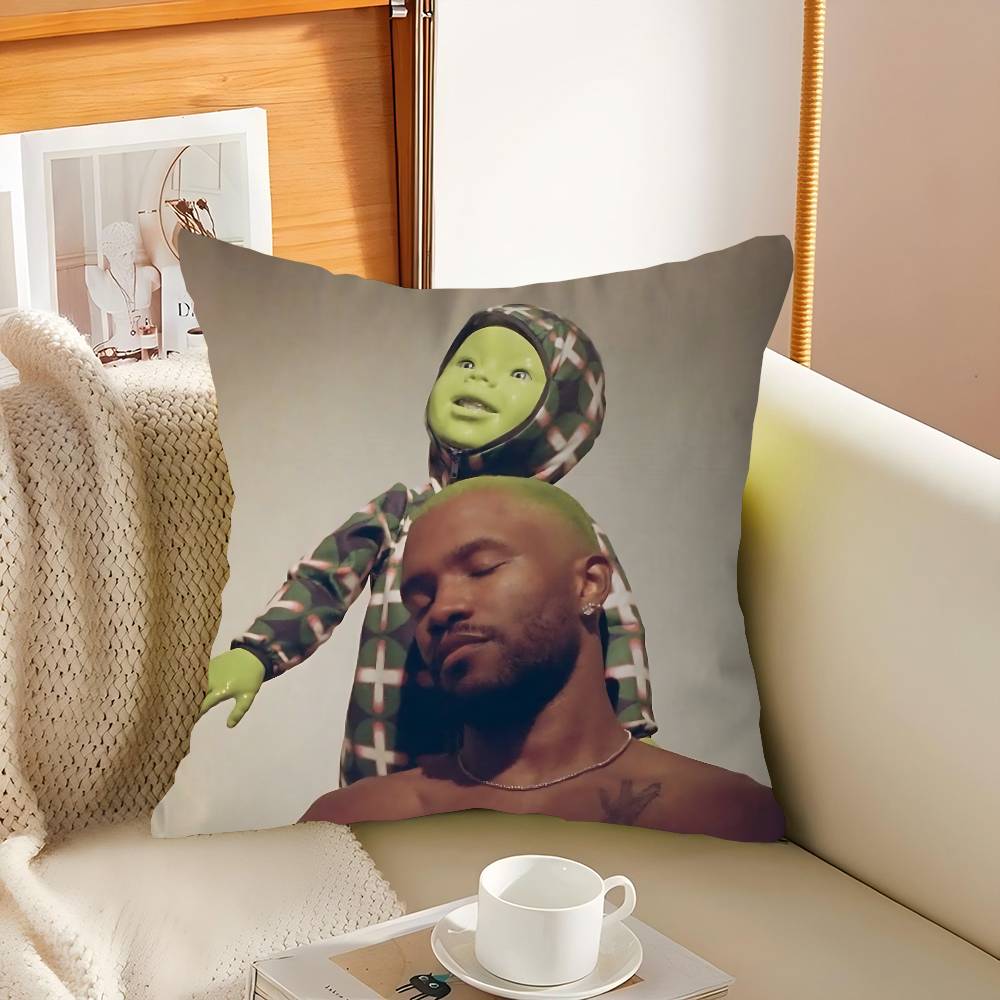 Singer Frank Ocean B-Blonde Pillow Case Throw Pillow Chair Seat Cushion Nap Pillows Cushion Seat Soft Pad Pillow Sofa Cushion