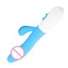 Silicone G Spot Dildo Rabbit Vibrator Dual Vibration 10 Speeds Female Vagina Clitoris Massager Adult Sex Toys For Women