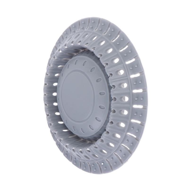 Silicone Sink Drain Hair Catcher Anti Clog Flexible Reusable Mesh Filter Stopper for Bathtub Kitchen Wash Basin
