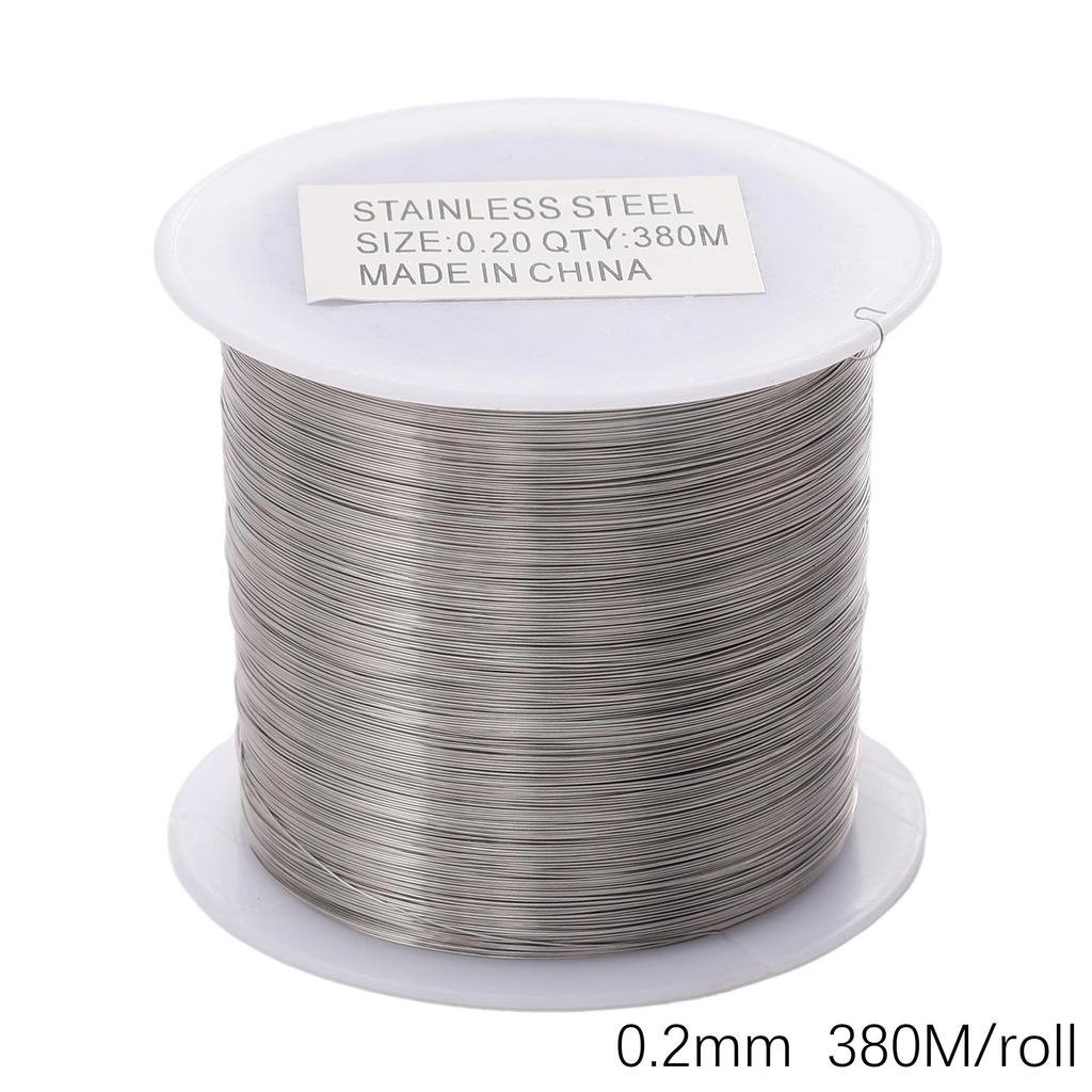 43-380Meter Stainless Steel Cord Beading Wire DIY Craft Making Jewelry Cord String Accessories