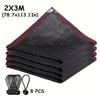 Top Quality Practical-Black 95 Anti-UV Sunshade Net Gazebo Shelter Outdoor Pergola Canopy Sun Cover Agriculture Greenhouse