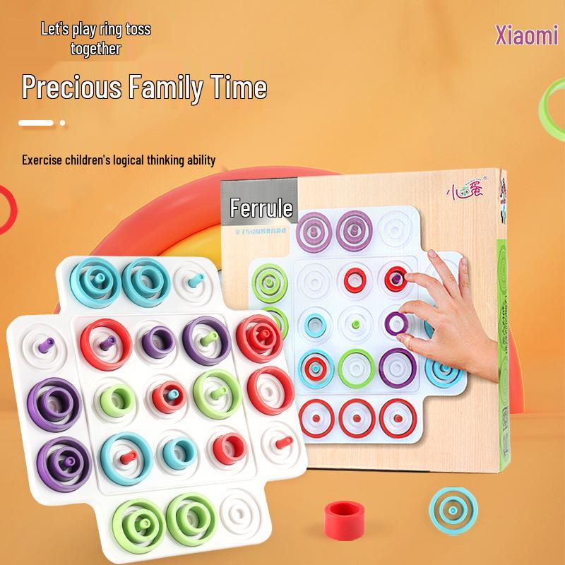 Little Darling Ring Toss: Interactive Multiplayer Parent-Child Board Game