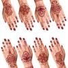 Yousheng Temporary Tattoo Sticker, Flower Lace Lotus Pattern Fake Tattoos for Women Men, Waterproof DIY Face Arm Leg Body Art Decoration