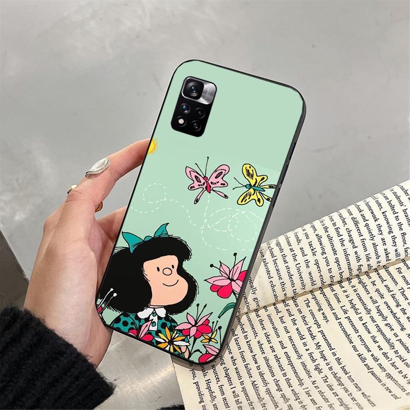 Phone Case For Xiaomi Poco C71 15T 14T Pro Redmi Note 15 14 14 13 Pro Redmi A5 15C 13C Mafalda