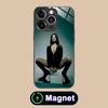 Fashion Becky G Glass MagSafe Mobile Phone Case for iPhone 17 16 15 14 13 12 11 Air Pro Max Plus Mini Colorful Cover