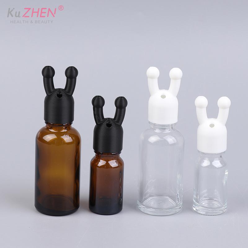 1PCS 10/30ML Aroma Essential Oil Inhaler Cap Mini Essential Oil Perfume Inhaler Dispenser Leakproof Bottle Essential Oil Inhaler