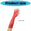 Women Lace Flower Gloves Breathable Net Arm Gloves for Theme Event Dress Masquerades Party Costume Handwear Accessories