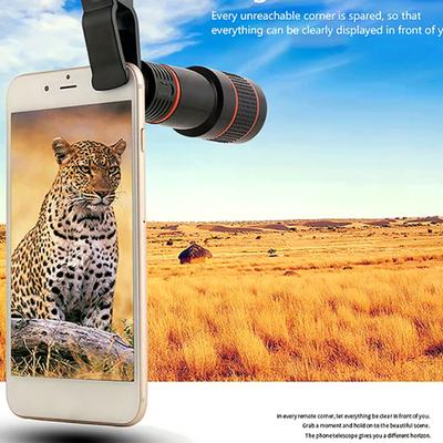 Telefon Teleskobu Telefoto Lens Zoom Lens Monoküler Cep Telefonu Kamera Lensi Akıllı Telefonlar İçin Lente Para Celular