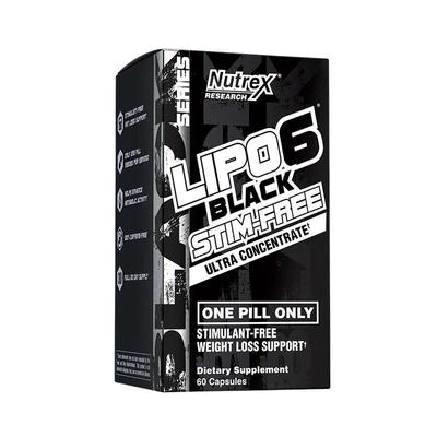 LIPO-6 BLACK STIM-FREE, 60 Kapseln