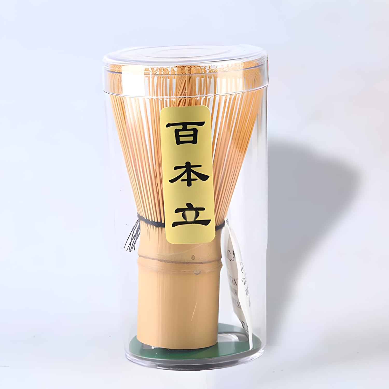 Chasen 100-Bon Tachi Tea Ceremony Tools Bamboo Matcha Powder Whisk Traditional Craft Practice Use Beginner-Friendly Handmade Skilled Artisans Home