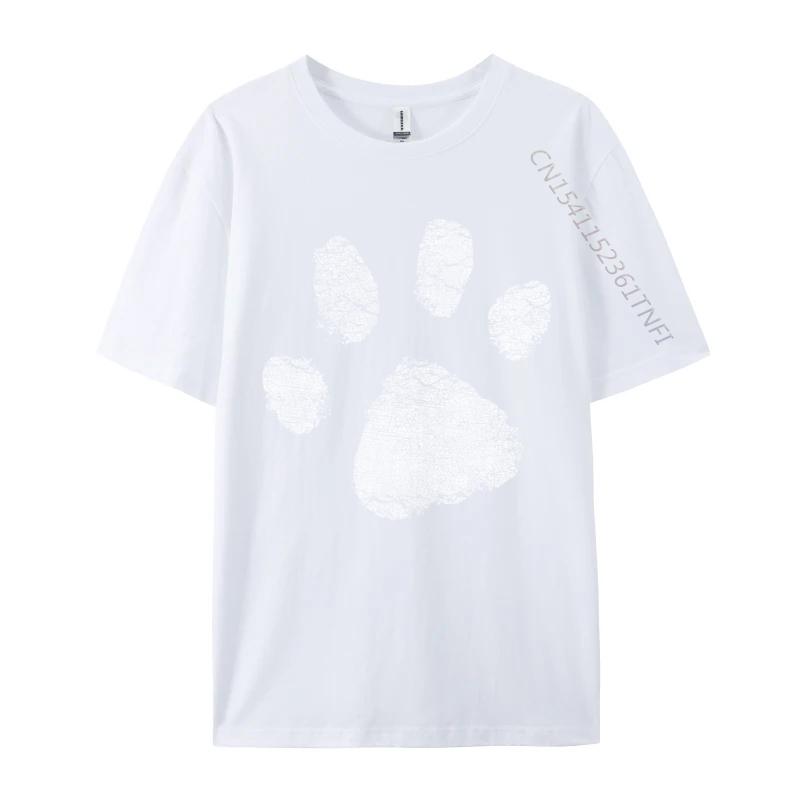 

Dog Lovers Shirt Women Men Paw Print Dog Mom T-Shirt Cotton Tops T Shirt Fashionable Men Top T-Shirts Normal Clothing S