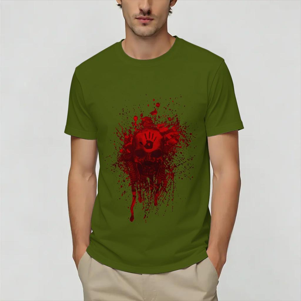T Shirt Summer Skyrim You are Finally Awake Hip Hop T Shirts Cotton Tee Shirt for Unisexs Retro Print Short Sleeve Tees