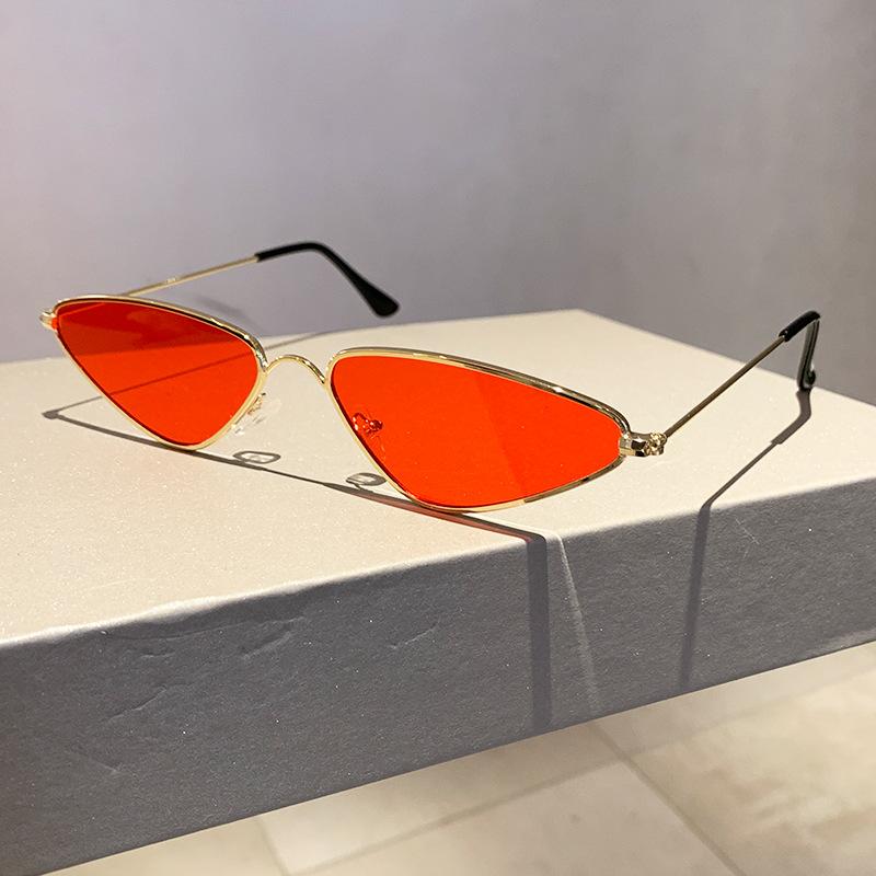 Outdoor Sunglasses Ocean Film Small Frame Sunglasses Street Photo Metal Sunglasses