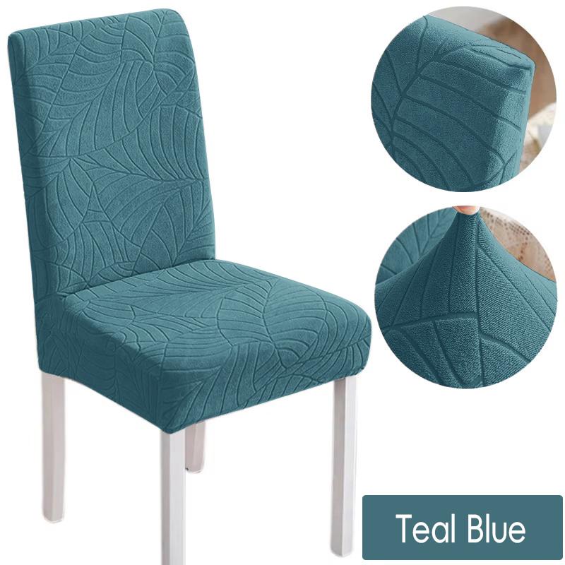 

Genina Chair Covers Stretch Set Of 1/4/6 Waterproof Dust-proof Easy To Clean Apply To Dining Room Office el Restaurant 1PC