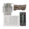 104 LED Garden Umbrella light Outdoor Waterproof IP67 String Lights Light Sensor Control Garden Decorative Lamp