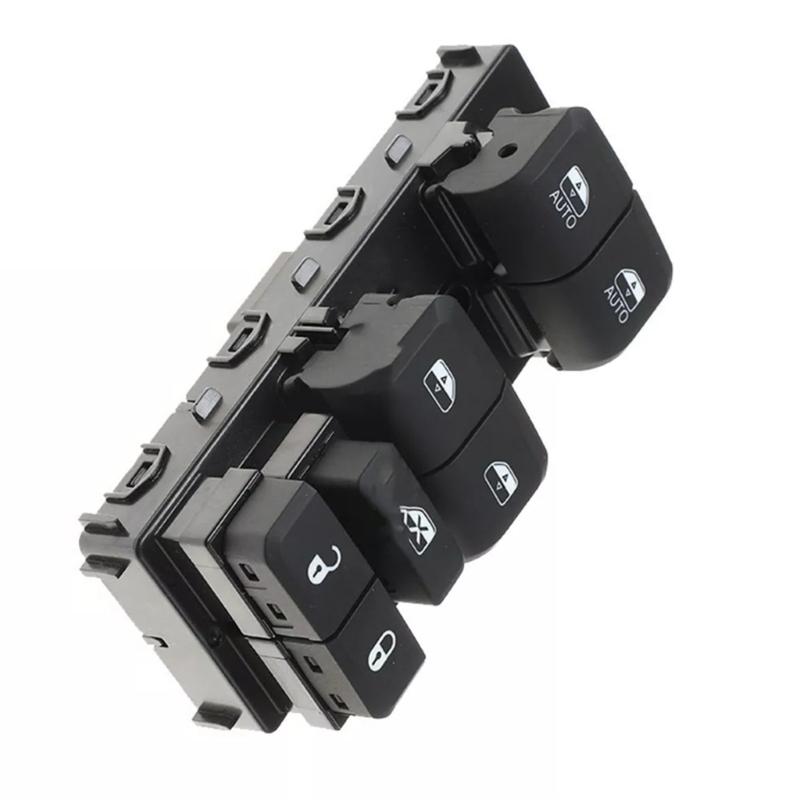 Auto Car Driver Side Front Left Power Window Glass Lift Elevator Raising Switch Button Mechanism Suitable for 68381732AA