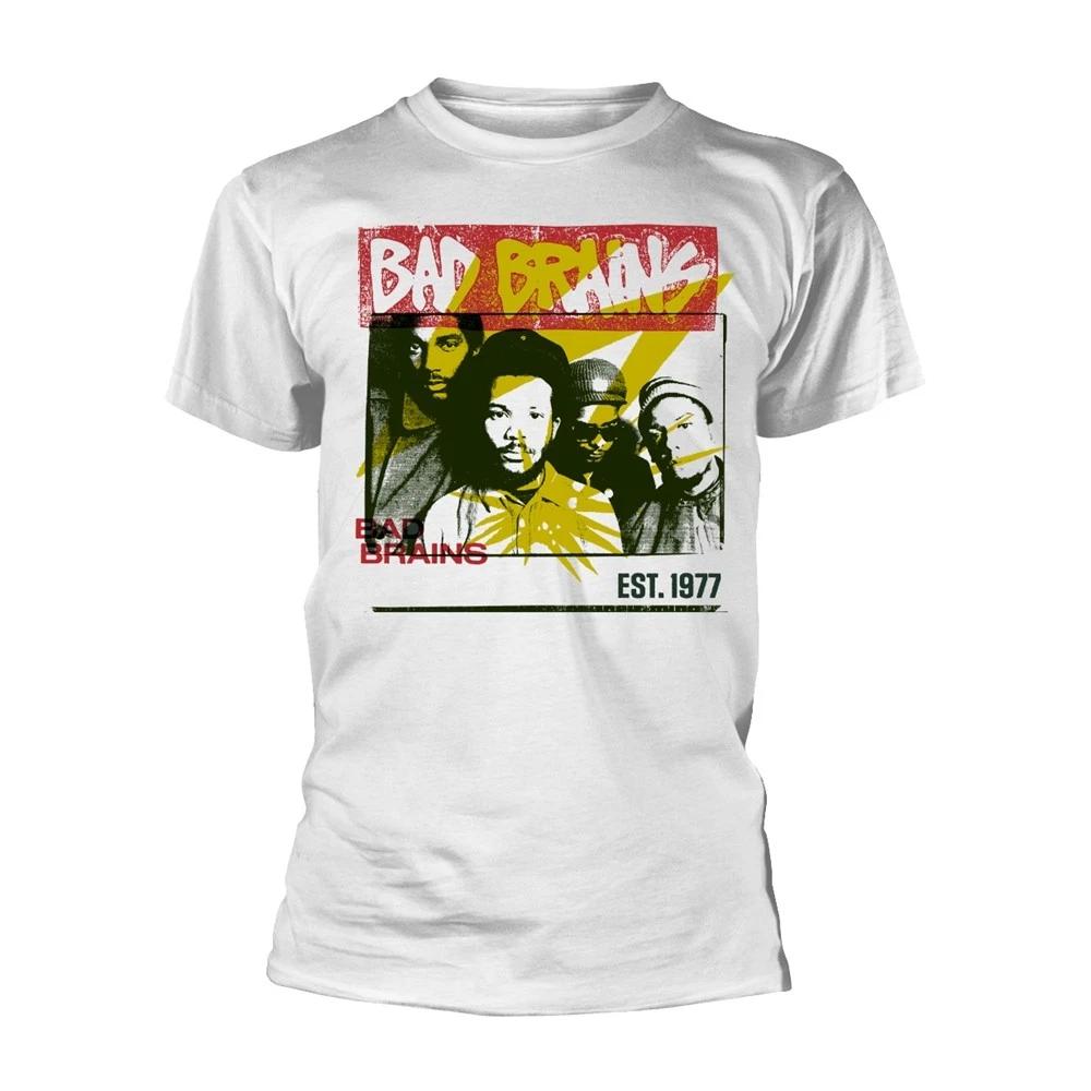 Bad Brains Colour Block Official Tee T-Shirt Mens S