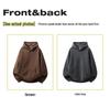 High-End American Men's Heavyweight Pullover Hoodie - Casual Autumn Trendy Jacket