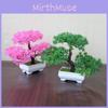 The Pine Artificial Greeting Guests Potted Plant Indoor Use For Decor Desktop