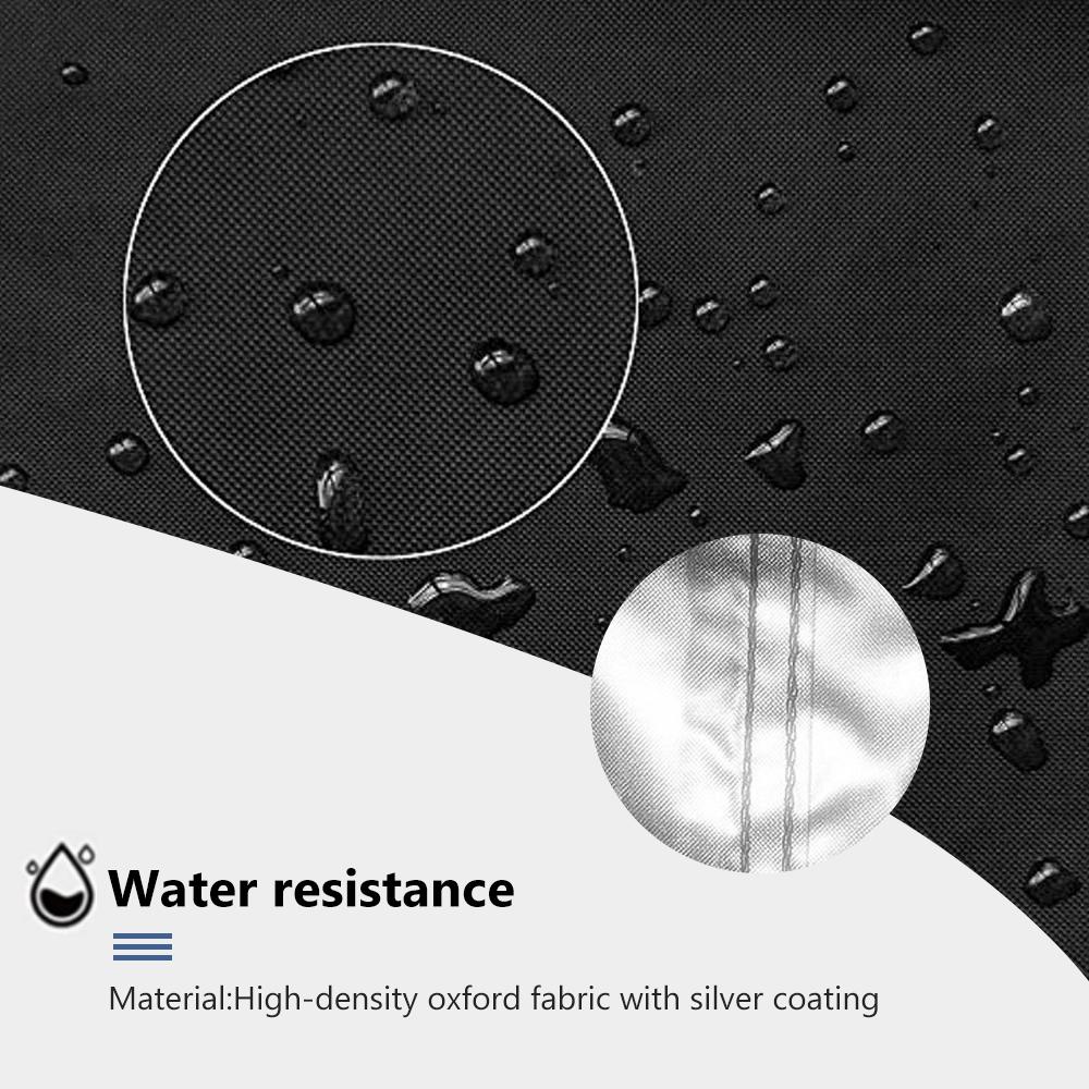 Capac pentru grătar rezistent la apă Husă portabilă pentru aragaz de camping Husă pliabilă pentru grătar Anti-praf cu șnur