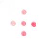 Dyed Pink Jade Round Cabochon Loose Gemstone Lot 12 Pcs 3 MM 2 CT For Jewelry Making